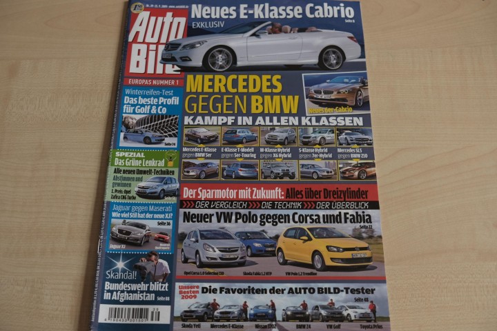 Deckblatt Auto Bild (39/2009)